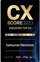Customer Experience (CX)-Score 2023 / Consumer Electronic-Branche