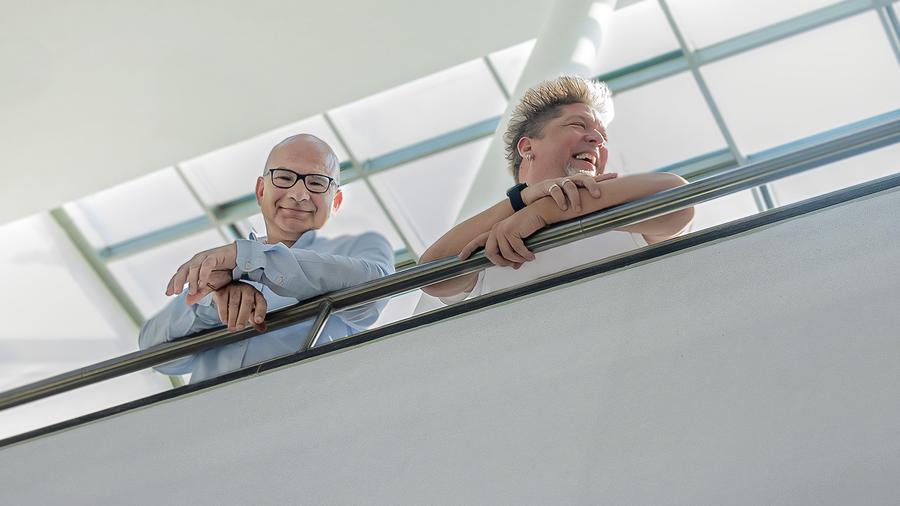 Neues Führungsduo bei Ogilvy in Frankfurt: Roland Stauber und Frank Tavidde (Bild: Ogilvy)