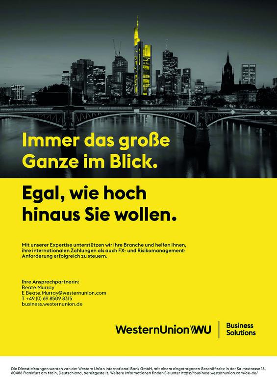 Ein Kampagnenmotiv von Western Union. (Bild: Western Union)
