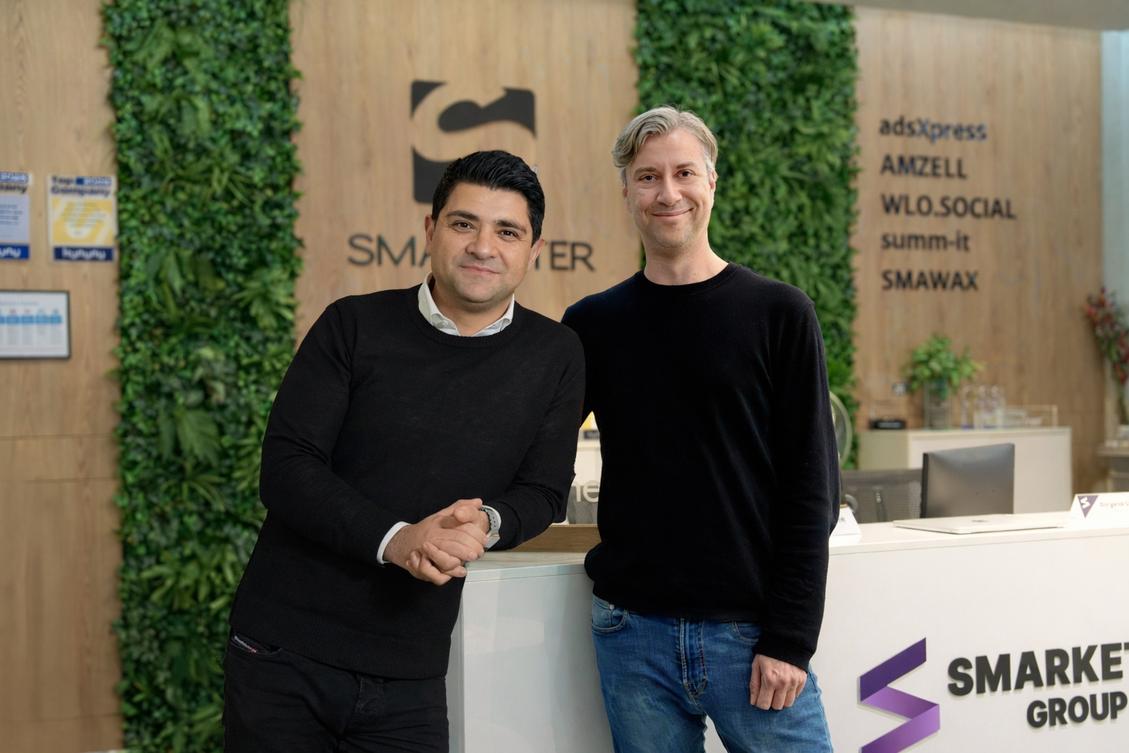 Führungsduo: David Gabriel (li.), CEO, und Jonathan Nerbe, CMO, Smarketer Group (Bild: Smarketer Group)