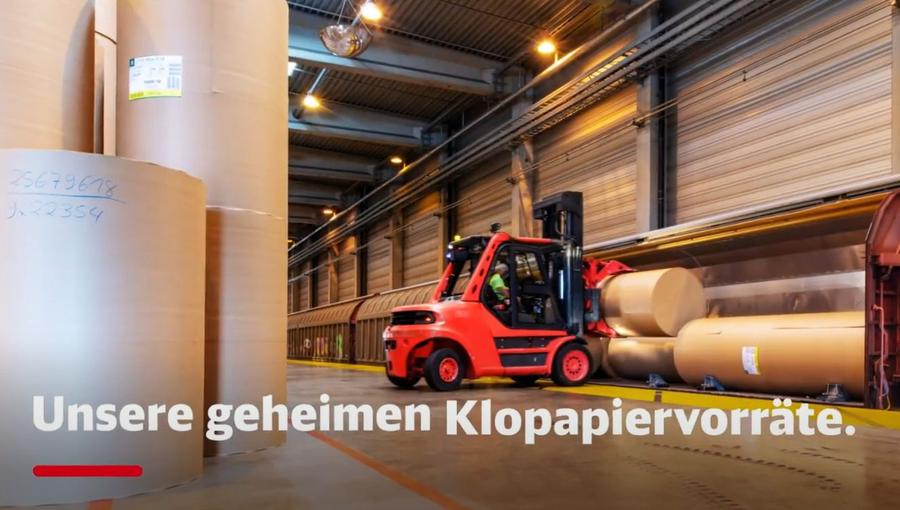 DB Cargo kommentiert auch aktuelles Zeitgeschehen.