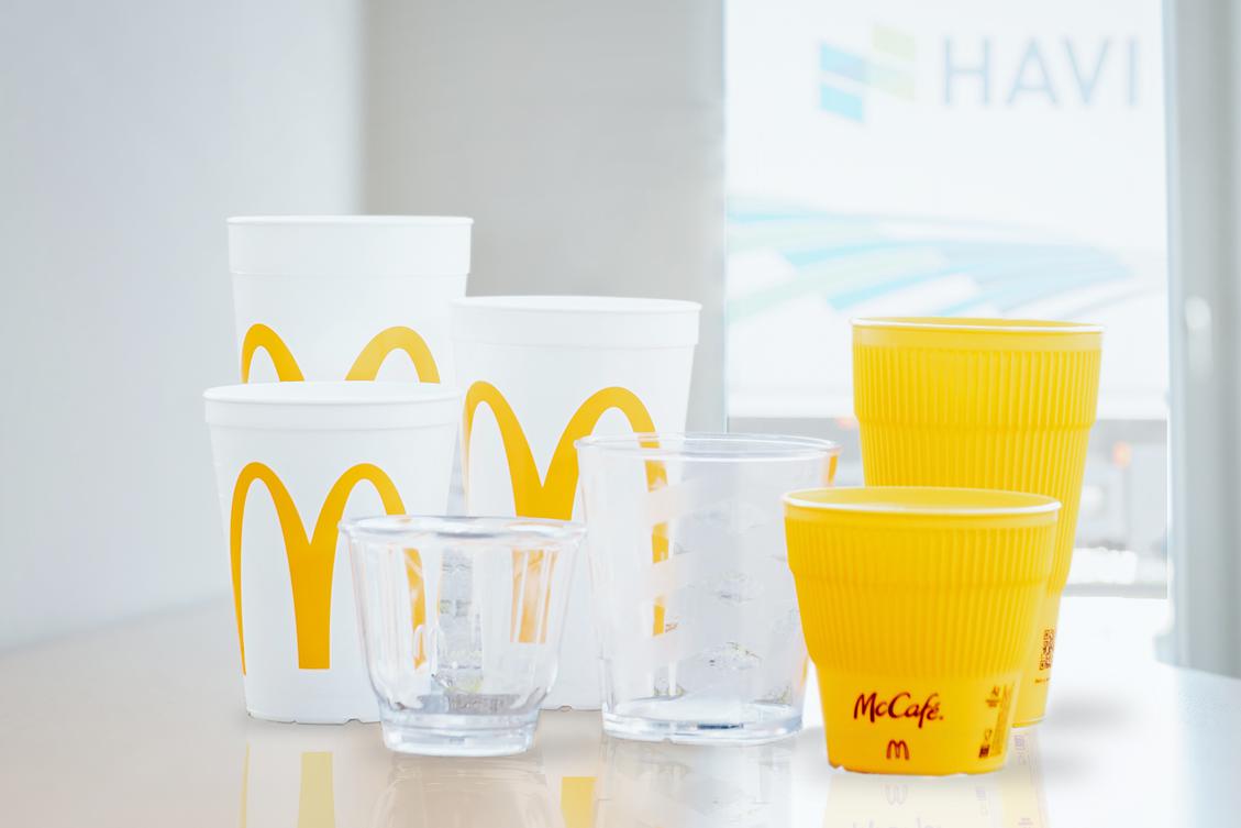 Mehrwegverpackungen von McDonald's (Bild: McDonald's)