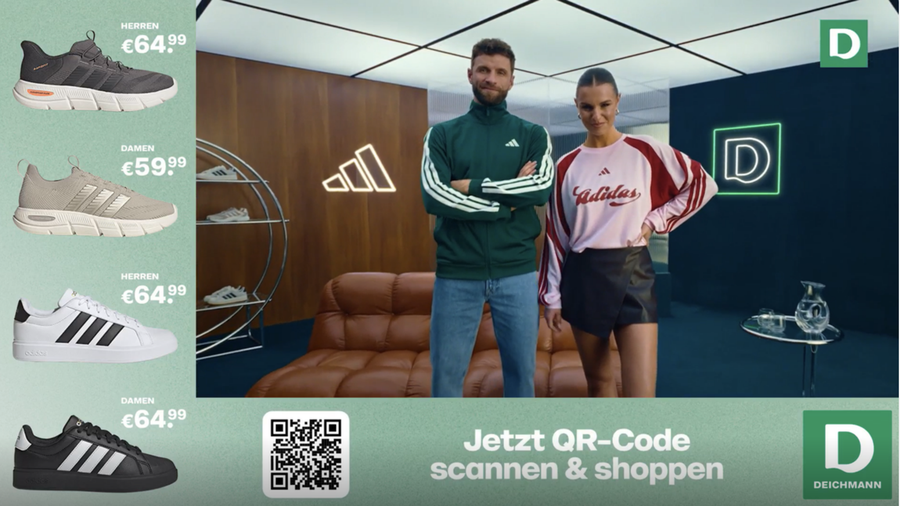 Shopping im Streaming: Product Match Ad von Ad Alliance und Deichmann