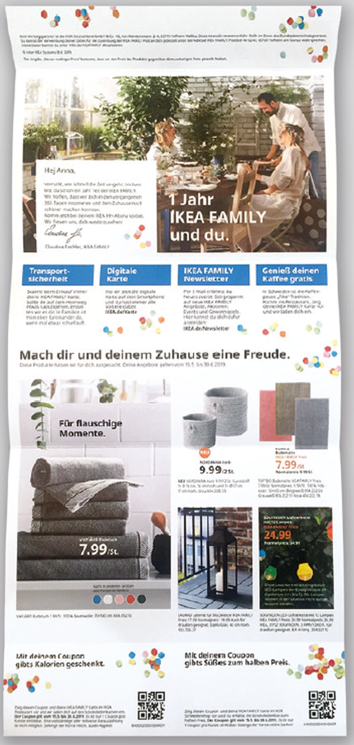 Das Ikea-Printmailing zum Jubiläum. (Bild: HighText Verlag)