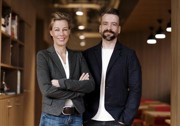 Monika Schürholz und Marc Czesnik, Gründer von MIIICX