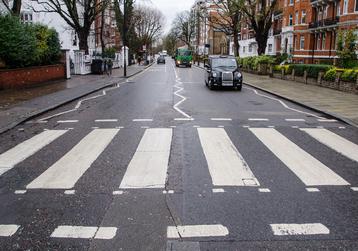 Die Abbey Road in London.