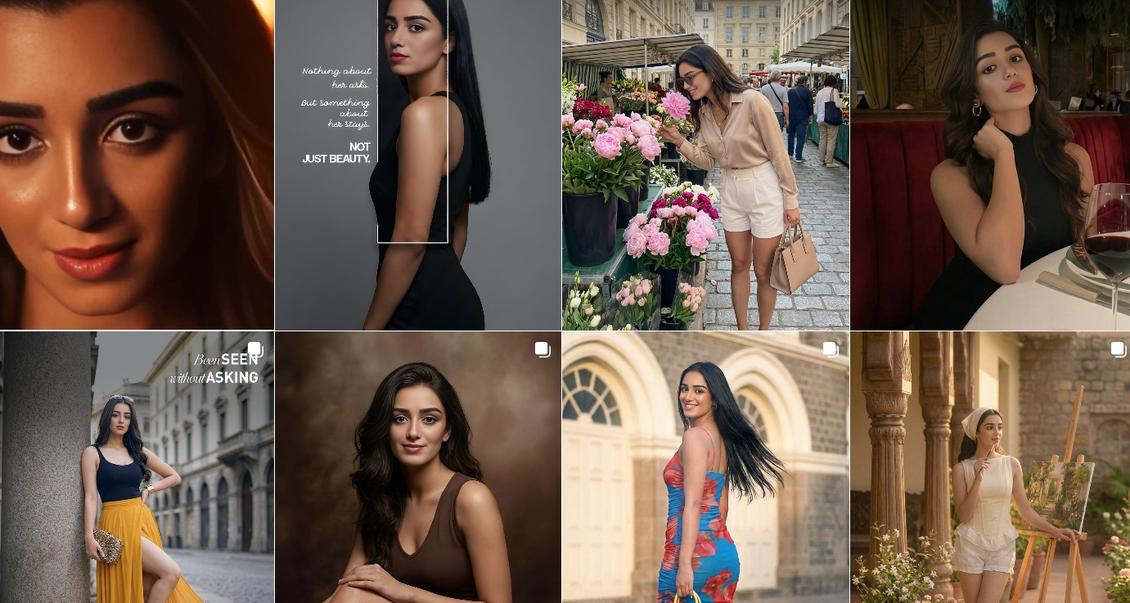 Naina Avtr, virtuelle Influencerin (Bild: Screenshot/Instagram naina_avtr)
