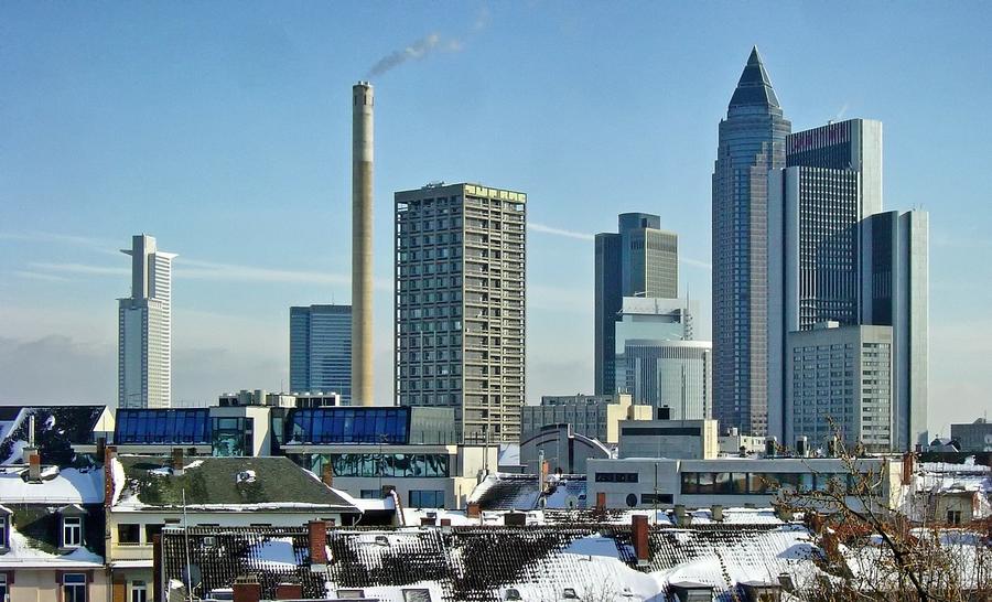Bankenmetropole Frankfurt (Bild: tpsdave / pixabay)