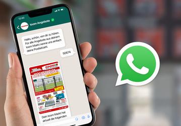 Per WhatsApp verschicken schon einige Firmen ihre Prospekte. Aber das reicht nicht.
