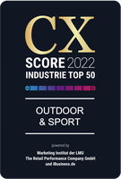 Customer Experience (CX)-Score 2022 / Outdoor und Sport