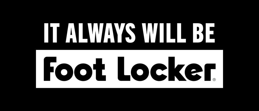 Das neue Kampagnenlogo von Foot Locker