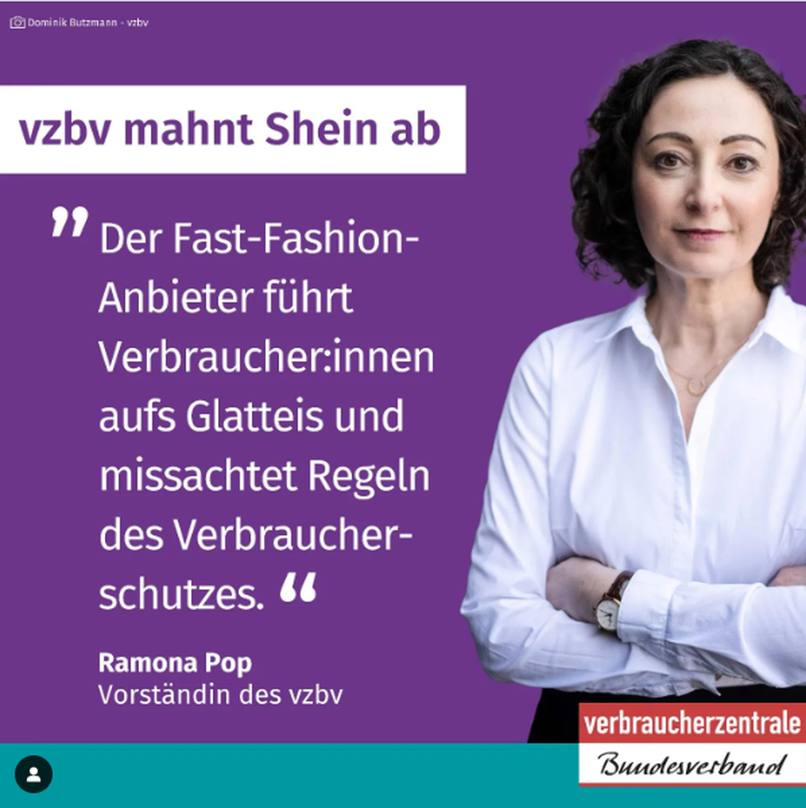 Die vzbv-Kampagne zur Shein-Abmahnung lief parallel zur Abmahnung