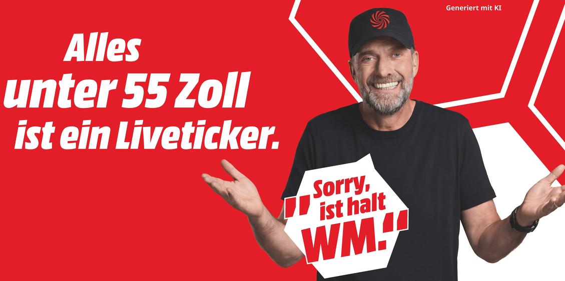 Kampagnenmotiv von MediaMarktSaturn zur Fußball-WM (Bild: MediaMarktSaturn)