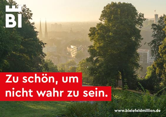 Ein Kampagnenmotiv (Bild: Bielefeld Marketing)