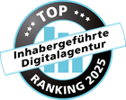 Ranking inhabergeführte Digitalagenturen 2025