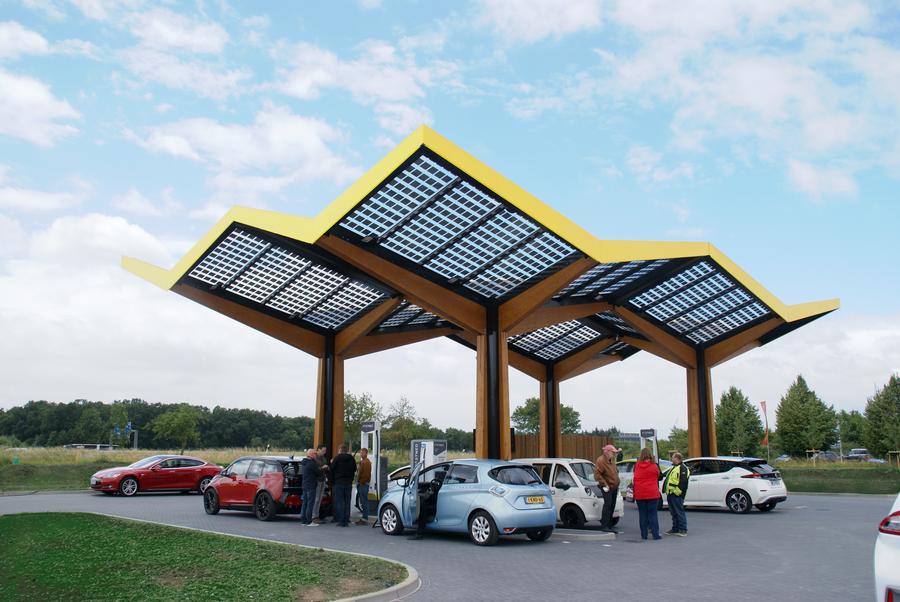 Schnellladestation von Fastned