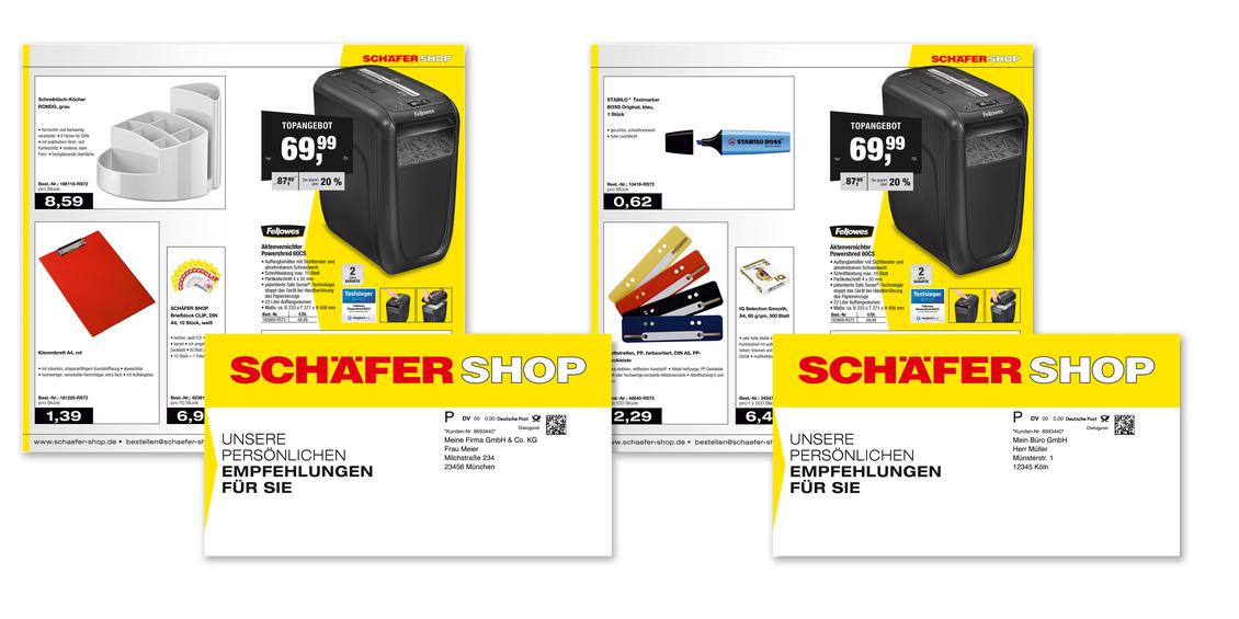 Katalog-Selfmailer (Bild: Schäfer Shop)