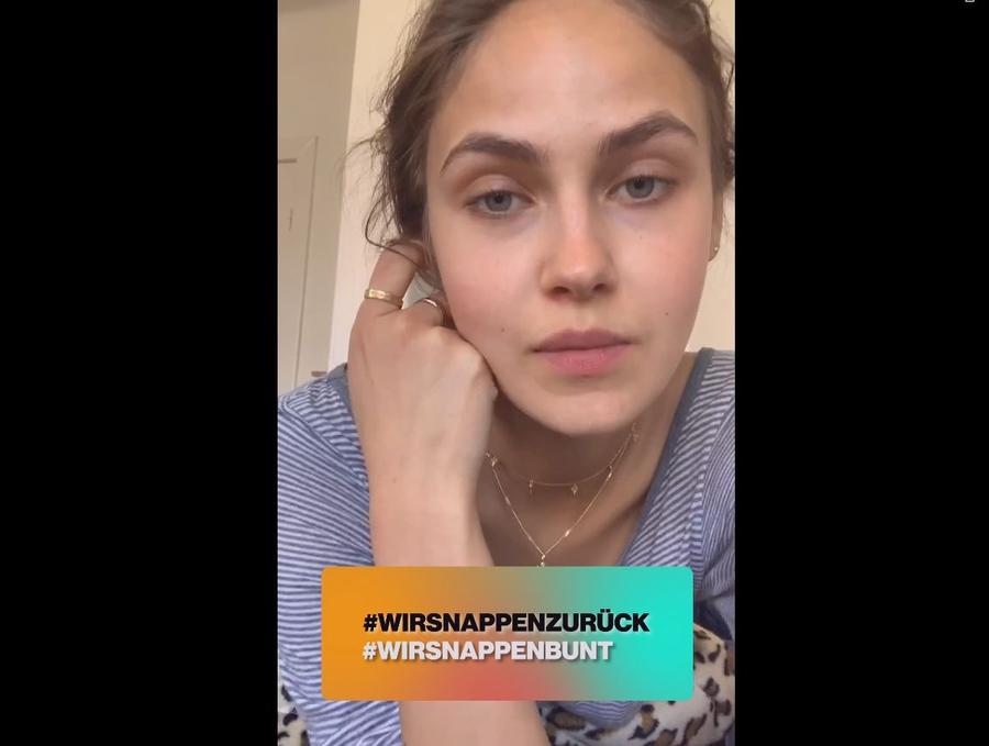 Instagrammerin Elena Carrière beteiligt sich an der Vice-Serie.