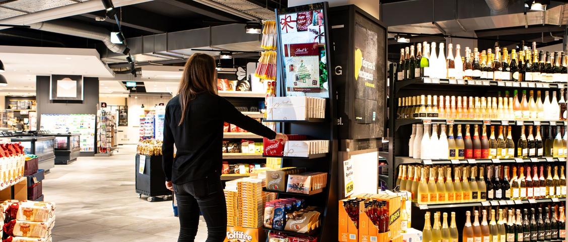 Werbedisplay im Supermarkt (Bild: Emsu)