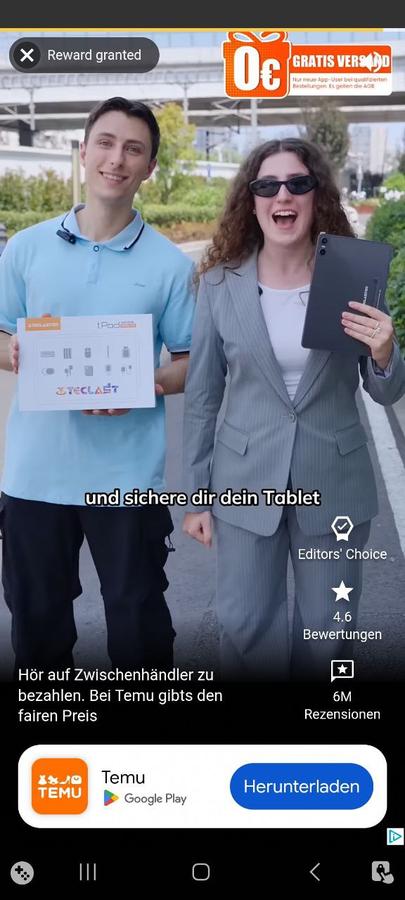 Temu testet als neuen Claim die Vesicherung, man biete faire Preise