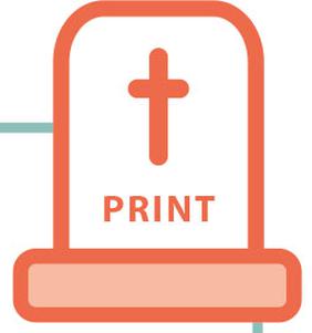 Print ist tot (Bild: GM)