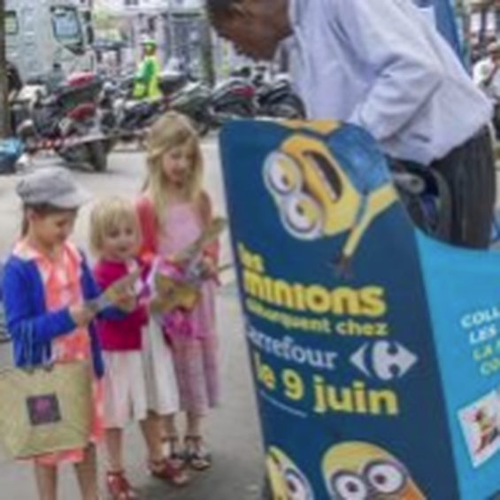 Collectibles Promotion: Die Minions fr Carrefour (Bild: Carrefour)
