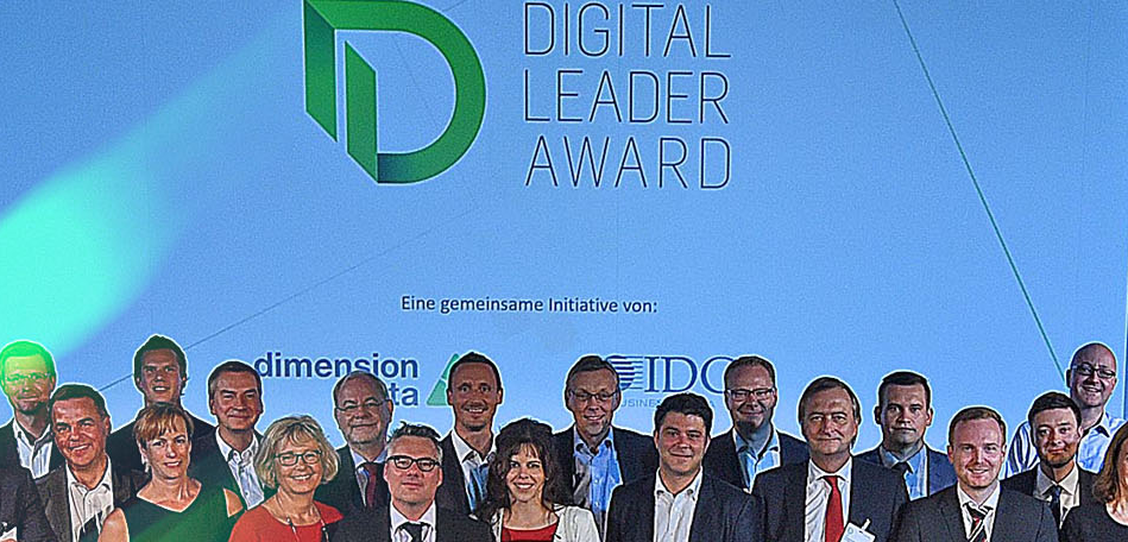 Ein Teil der Preistrger 2018 (Bild: Digital Leader Award)